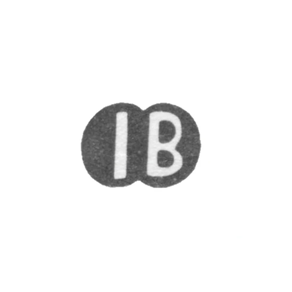 Клеймо мастера Билецкий Иеремий Стефанович - Киев - инициалы