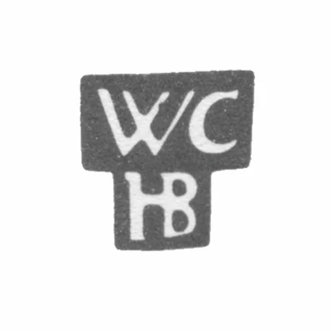 Клеймо мастера Хиллебрандт Вильгельм Кристиан - Таллин - инициалы