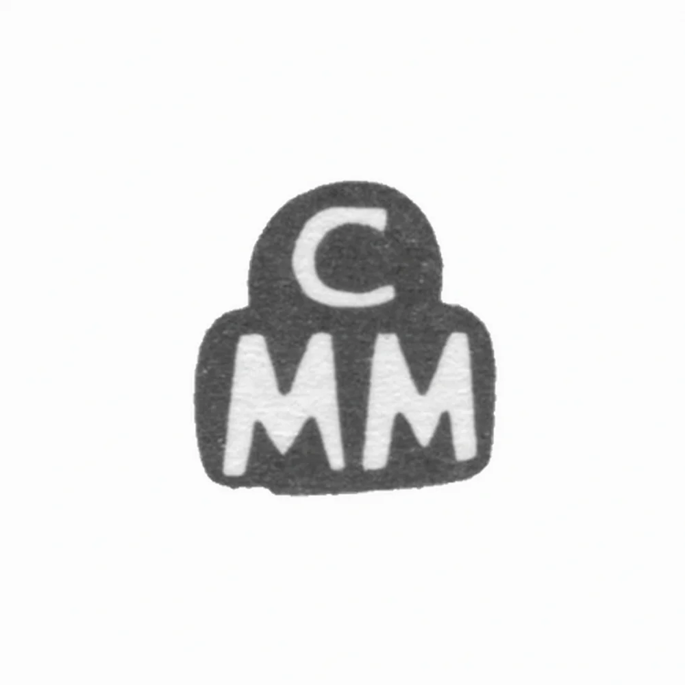 Клеймо мастера Мёринг Кристиан Матиас - Таллин - инициалы