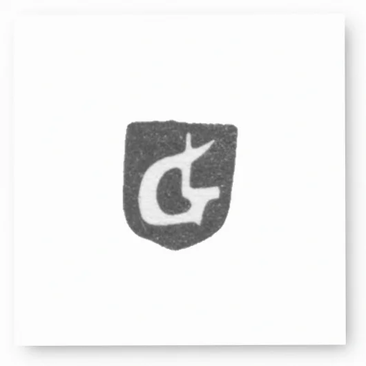 Клеймо мастера Гольденштет Ламберт - Рига - инициалы