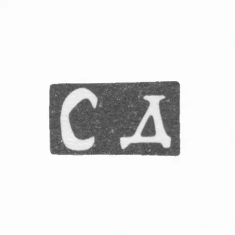 Клеймо мастера Дементьев Семен - Москва - инициалы