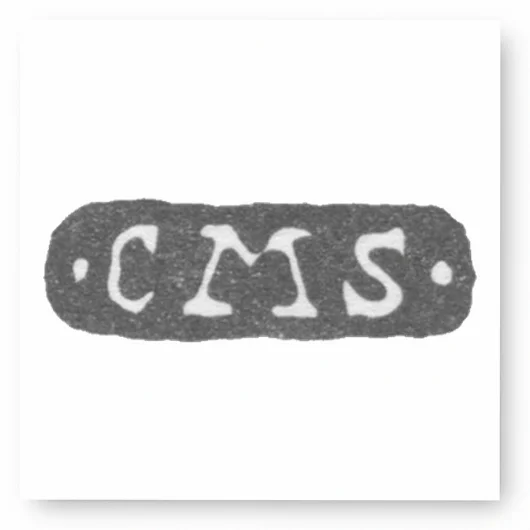 Клеймо мастера Штеле Карл Магнус - Ленинград - инициалы