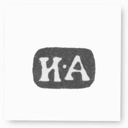 Клеймо мастера Арефьев Иван Петров - Вологда инициалы