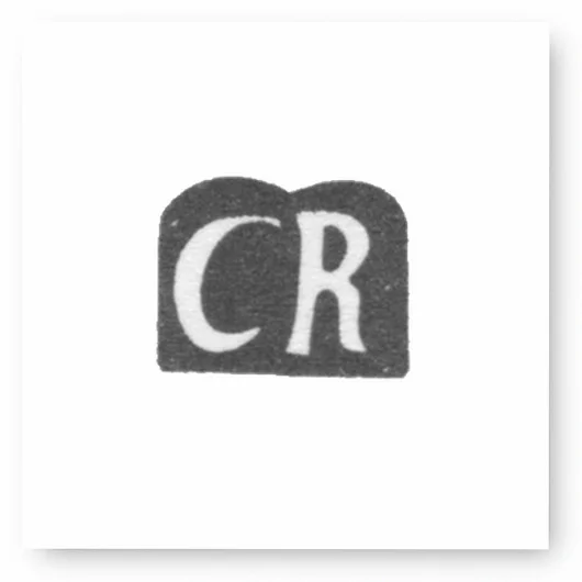 Клеймо мастера Раутенберг Карл Давид - Таллин - инициалы