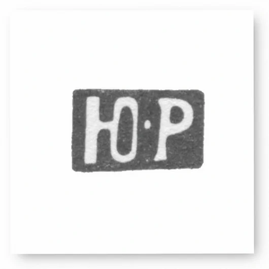 Клеймо мастера Рабинович Ю. - Вильно - инициалы