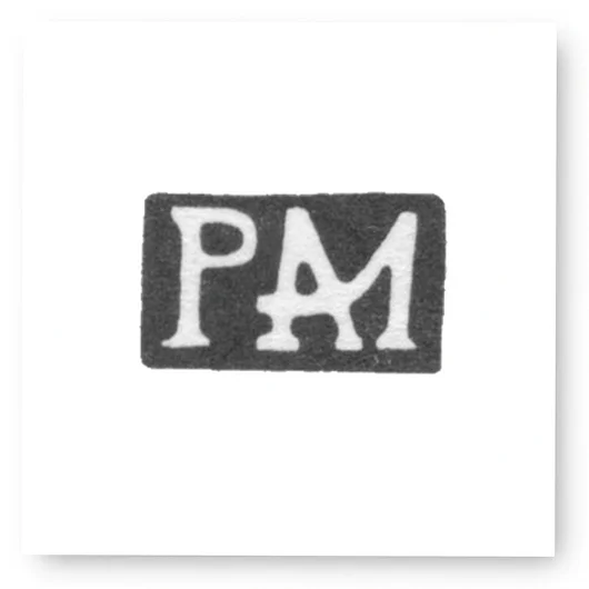 Клеймо мастера Арман Карл Петер - Ленинград - инициалы