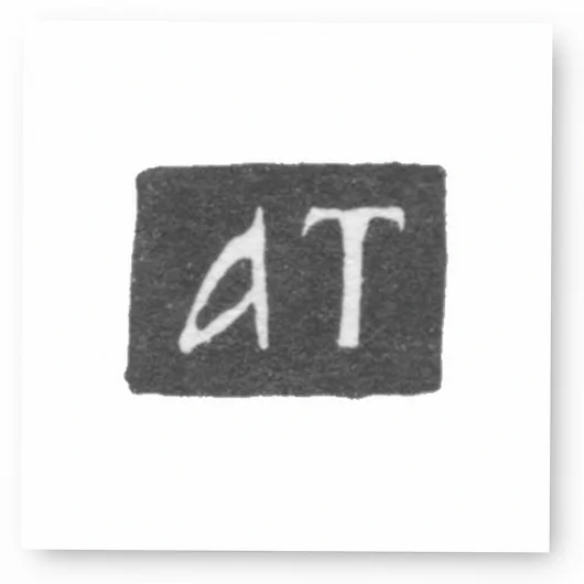 Клеймо мастера Тукалов Алексей Федотов - Ярославль - инициалы