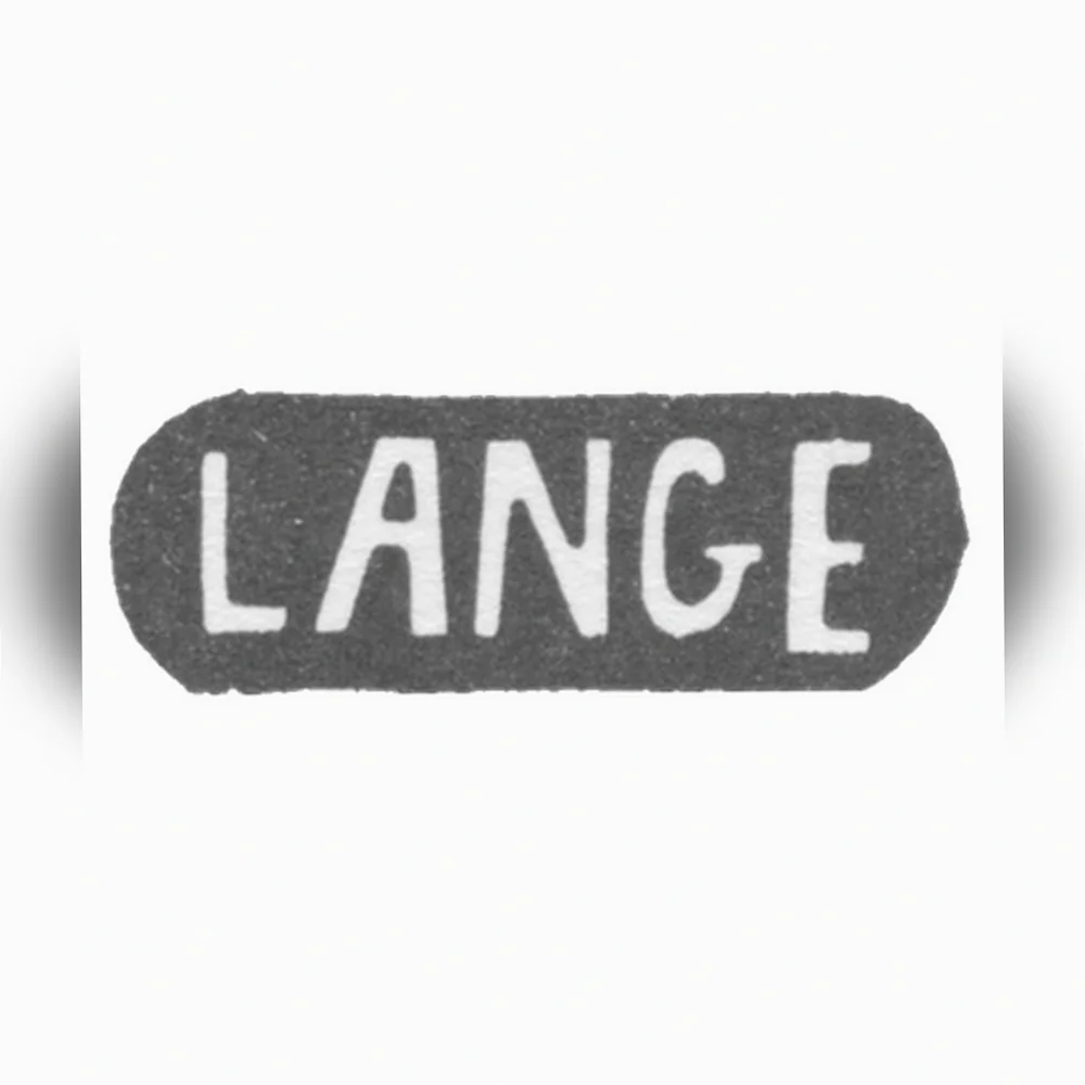 Клеймо мастера Ланге - Таллин - инициалы