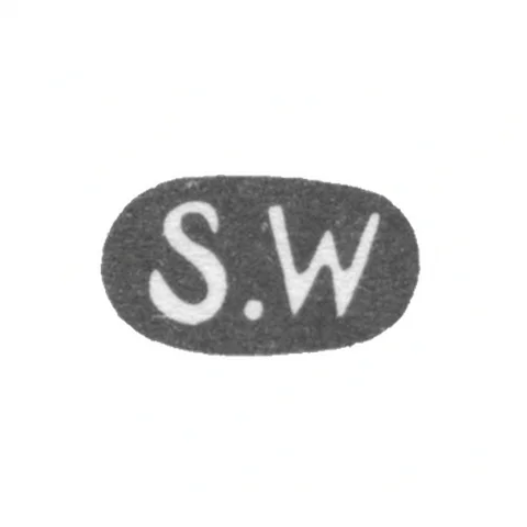 Клеймо мастера Векева Стефан - Ленинград - инициалы