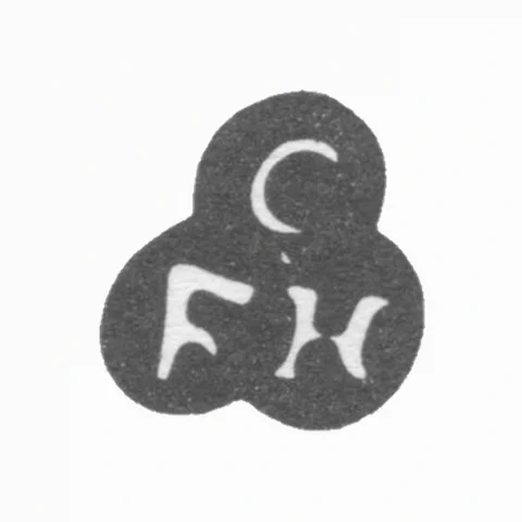 Клеймо неизвестного мастера Тарту - инициалы