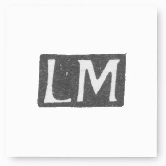 Клеймо мастера Михельсен Леопольд Эдуард - Таллин - инициалы