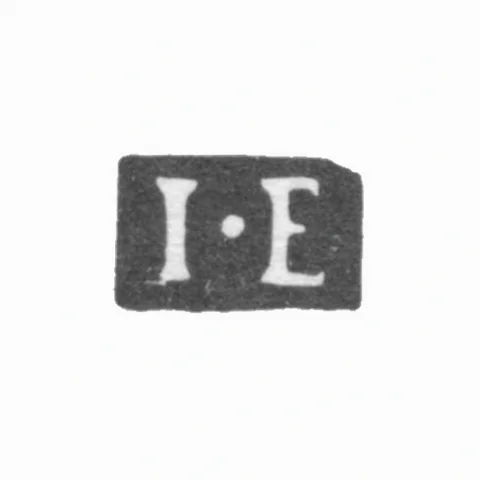 Клеймо мастера Ефимов И. - Москва - инициалы