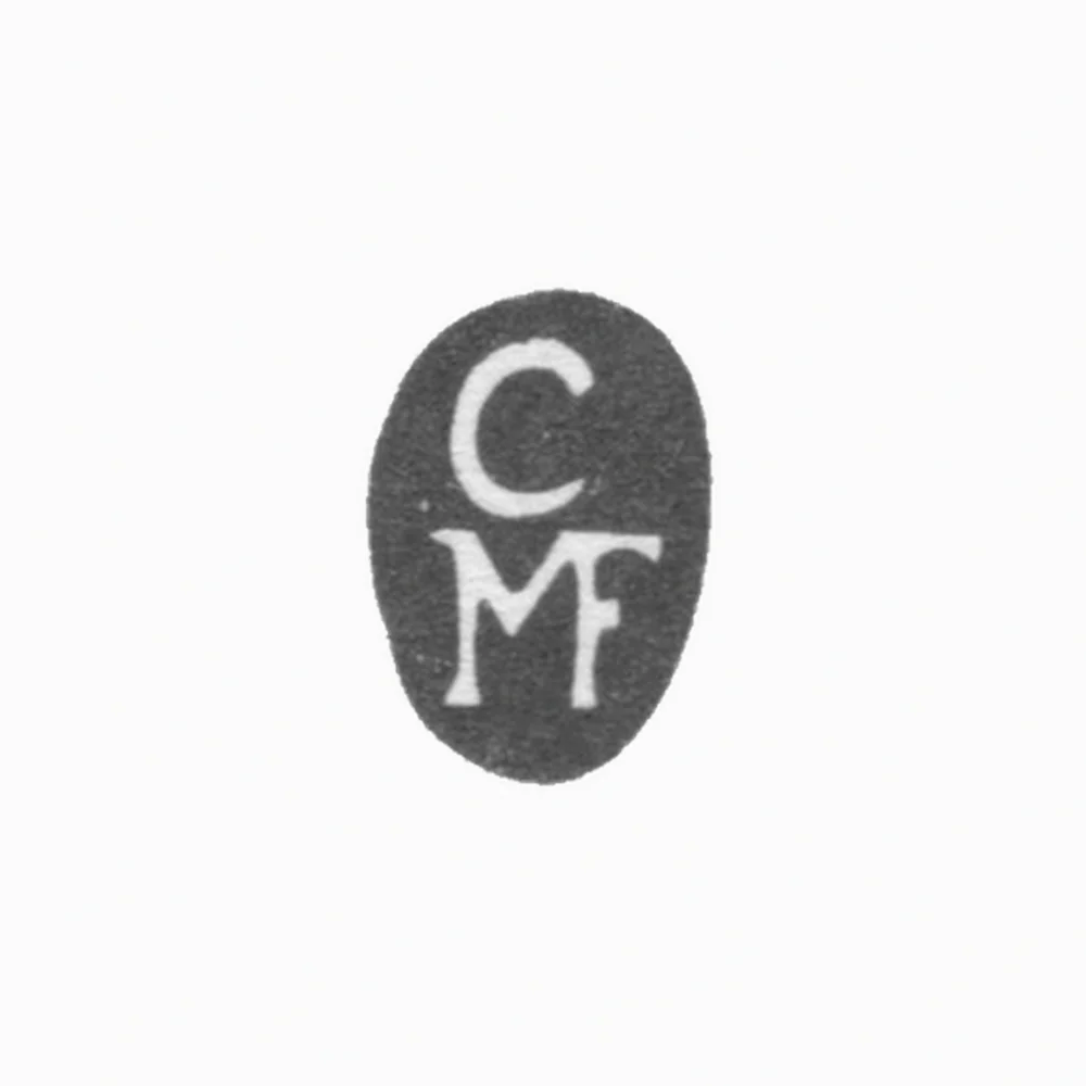 Клеймо мастера Мансфельд Кристофер I - Таллин - инициалы