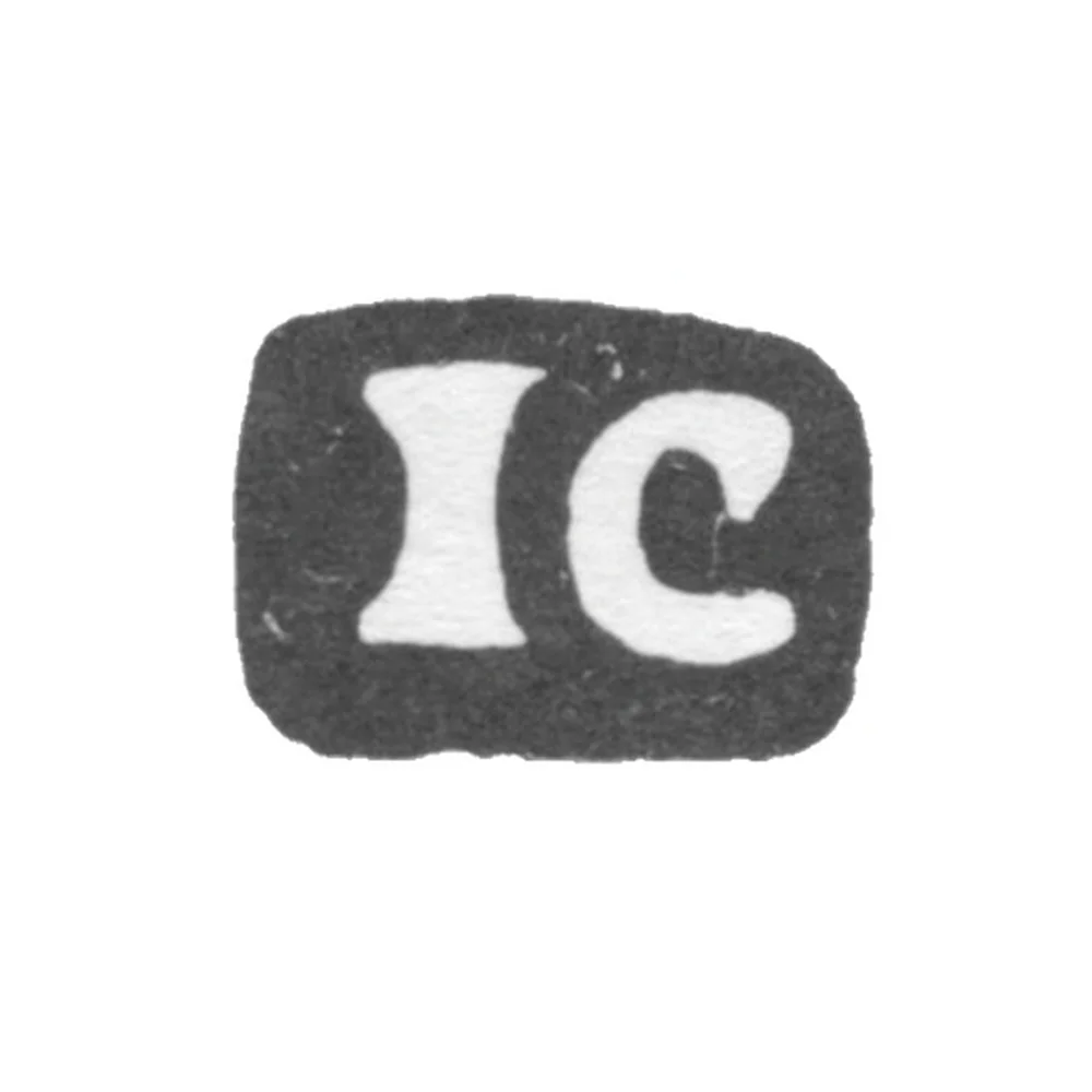 Клеймо мастера Самарин Иван Петров - Москва - инициалы