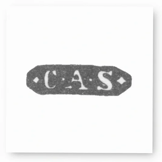 Клеймо мастера Сейпель Карл Адольф - Ленинград - инициалы