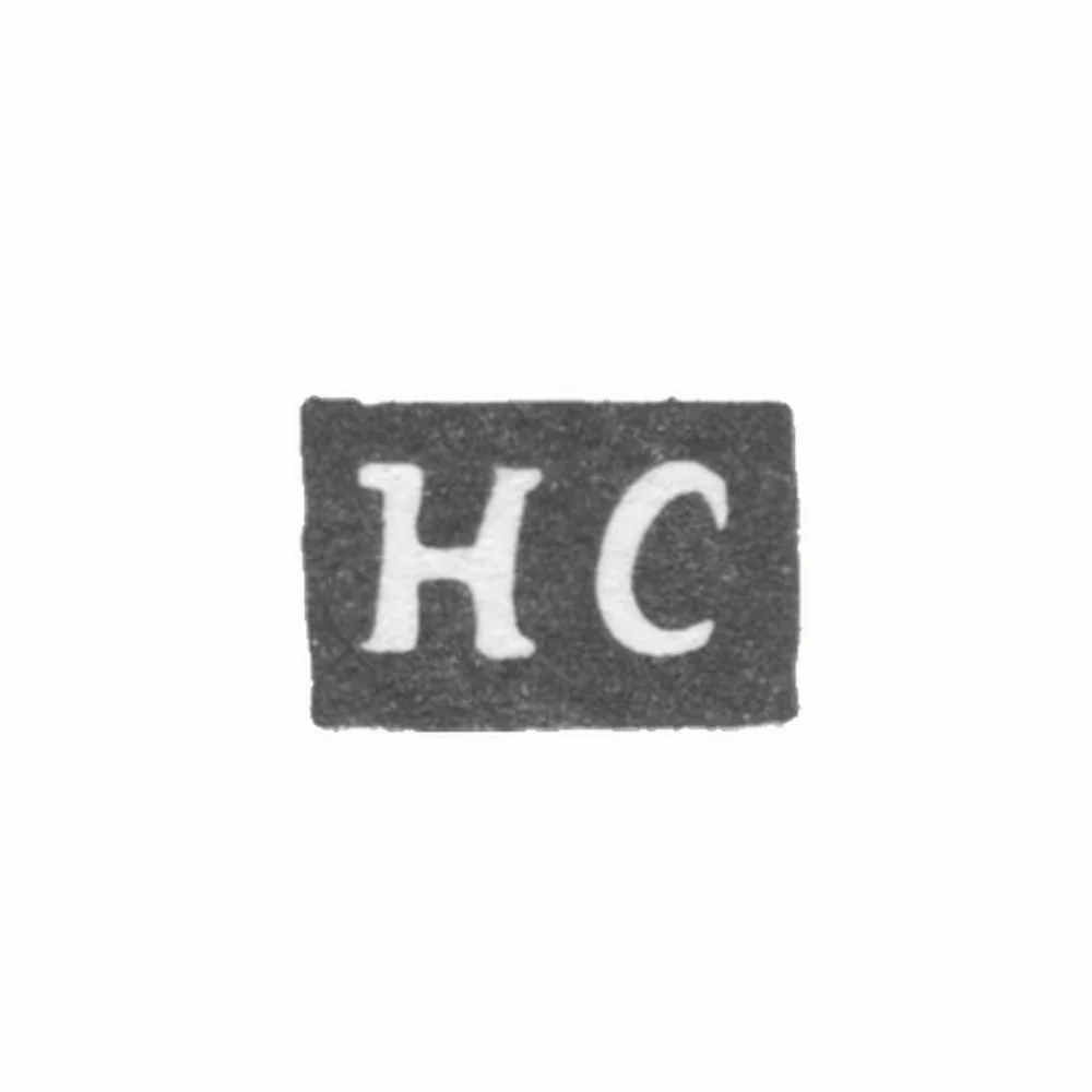 Клеймо мастера Сапожников Николай Александров - Калуга - инициалы