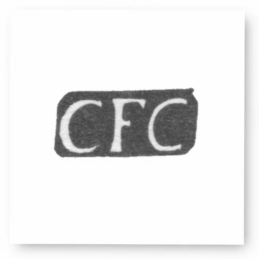 Клеймо мастера Клеменс Карл Фридрих - Таллин - инициалы