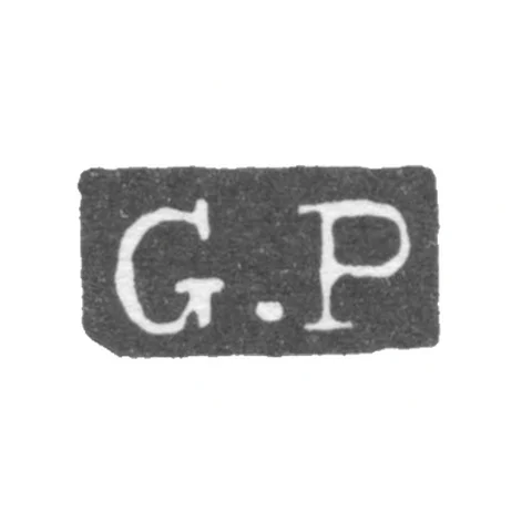 Клеймо мастера Петрель Густав Адольф - Ленинград - инициалы